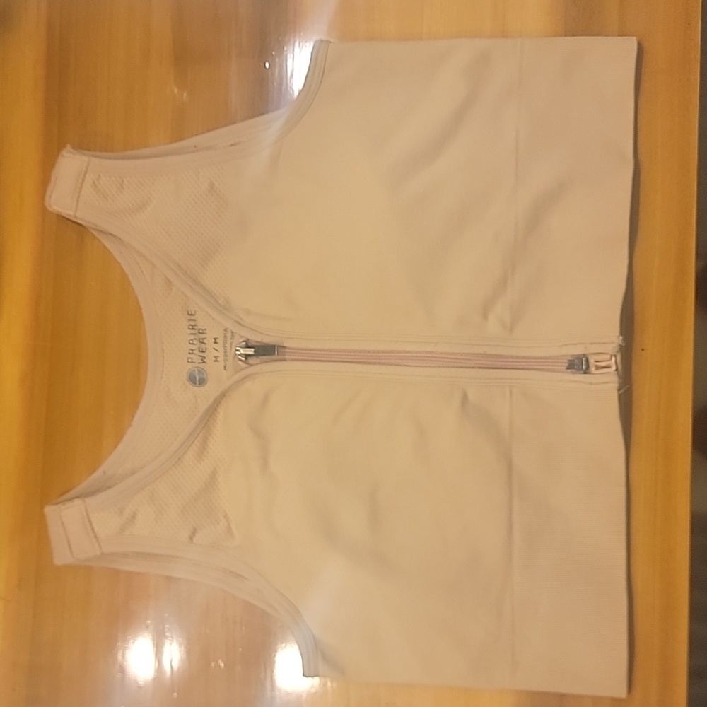 PrairieWear HuggerPRIMA Zip Bra